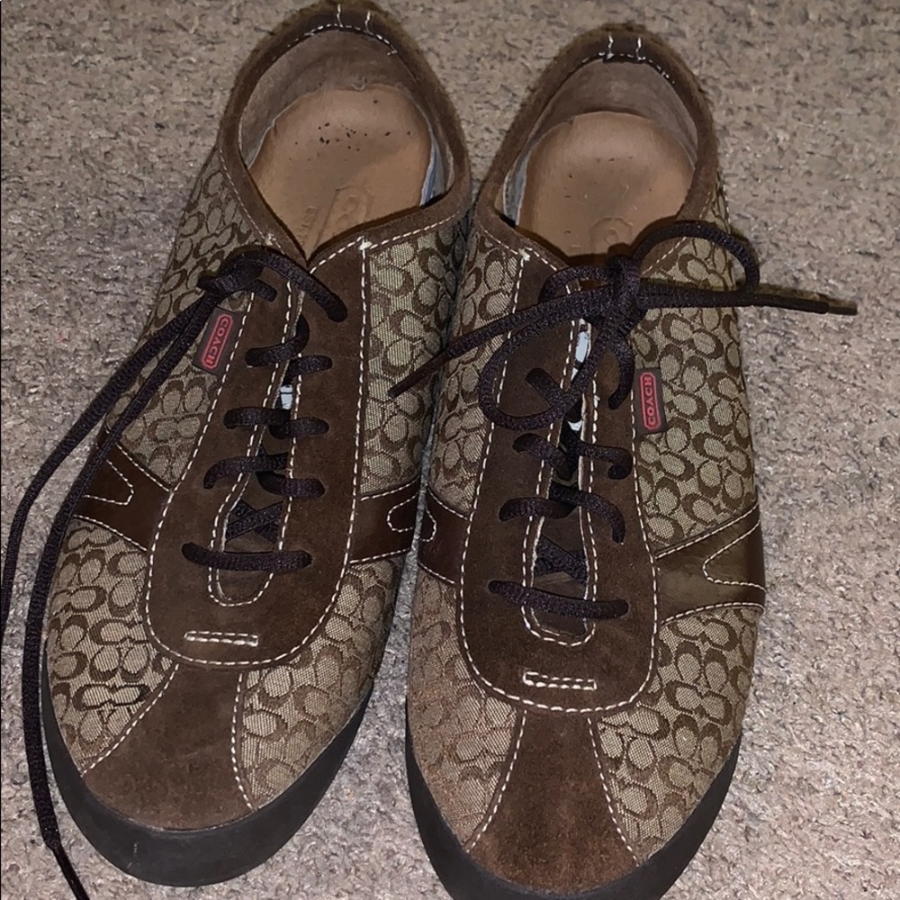 Coach tennis shoes